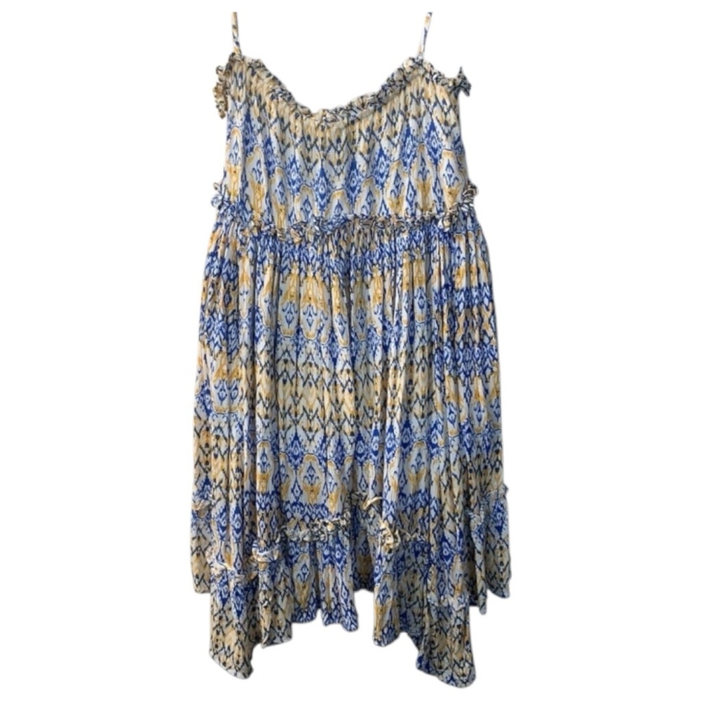 🎉HP🎉SCOOP RUFFLE HEM DRESS - Picture 2 of 5